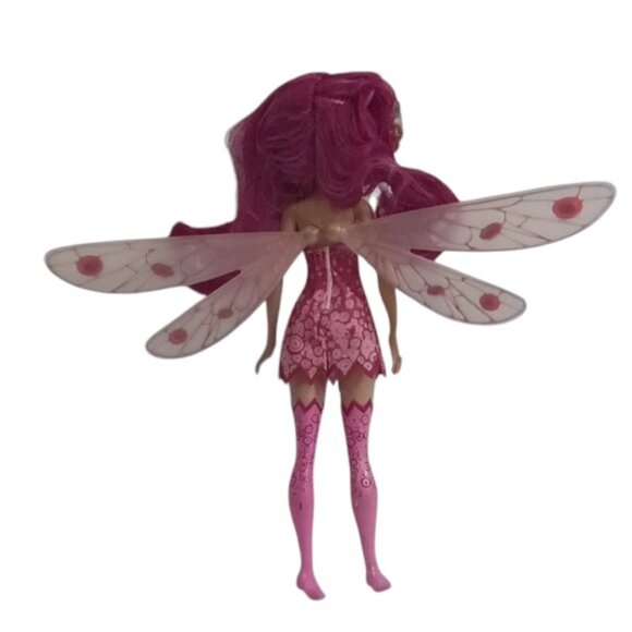Mia And Me Yuko Fairy Dress Up Doll Lucky Punch Mattel with Ring - Picture 2 of 6